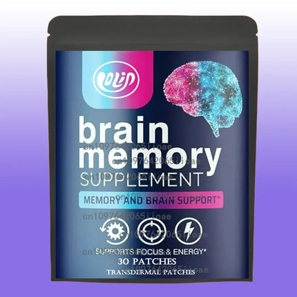 30 Patches Nootropic Vitamin Brain Matrix Transdermal Patches