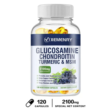 Glucosamine Chondroitin MSM Turmeric Boswellia