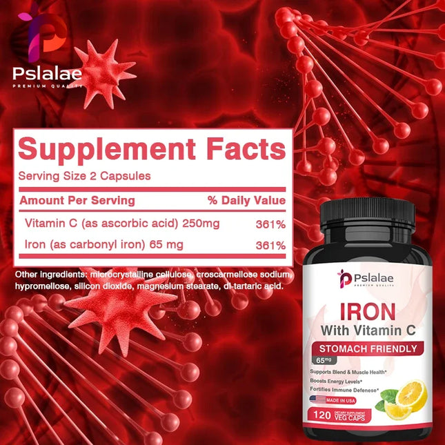 Iron and Vitamin C Supplements