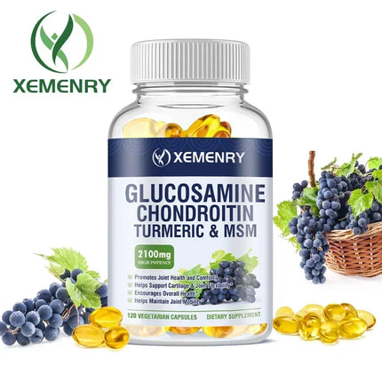 Glucosamine Chondroitin MSM Turmeric Boswellia