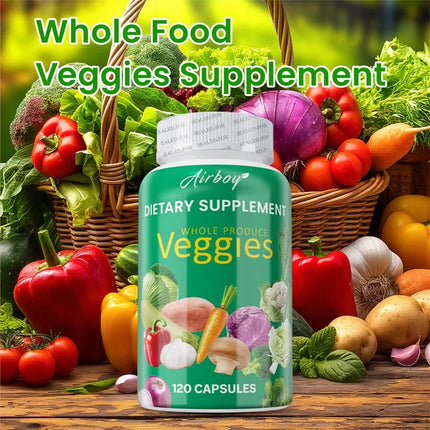 Veggies Supplement Filled with Vitamins and Minerals