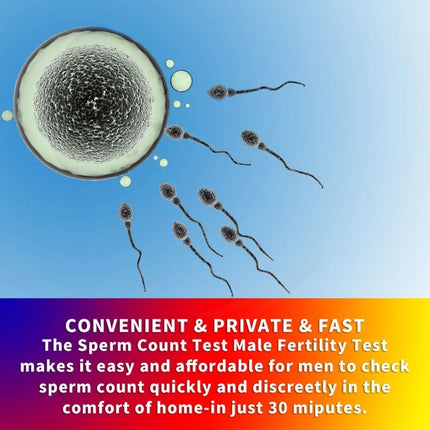Convenient Male Fertility Testing Sperm Assessment