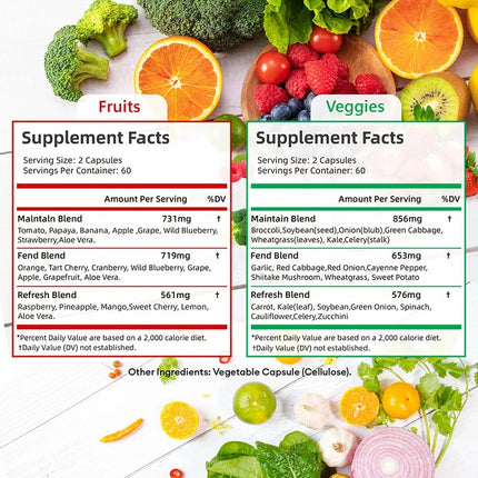 Fruits and Veggies Supplement