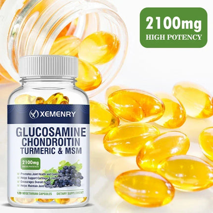 Glucosamine Chondroitin MSM Turmeric Boswellia