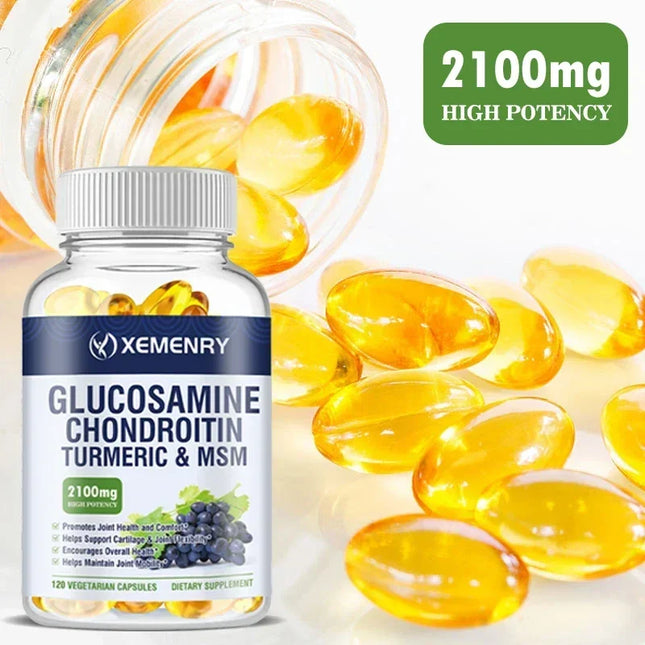 Glucosamine Chondroitin MSM Turmeric Boswellia