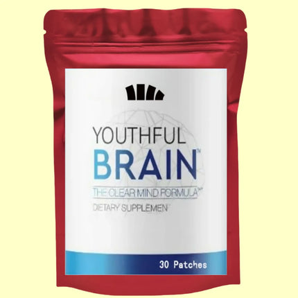 Youthful Brain Nootropic Vitamin Brain Matrix Transdermal Patches