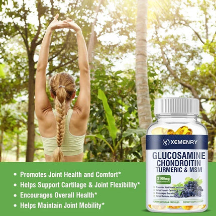 Glucosamine Chondroitin MSM Turmeric Boswellia