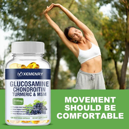 Glucosamine Chondroitin MSM Turmeric Boswellia