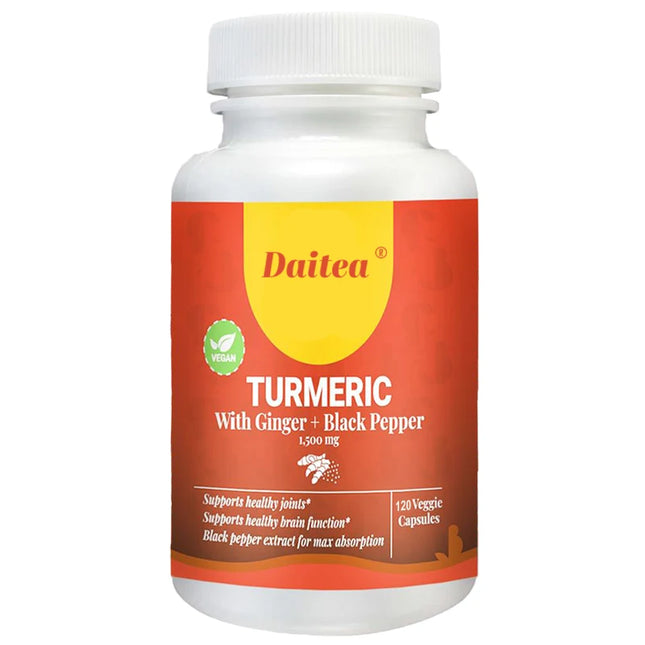 Turmeric with Ginger + Black Pepper 1500mg