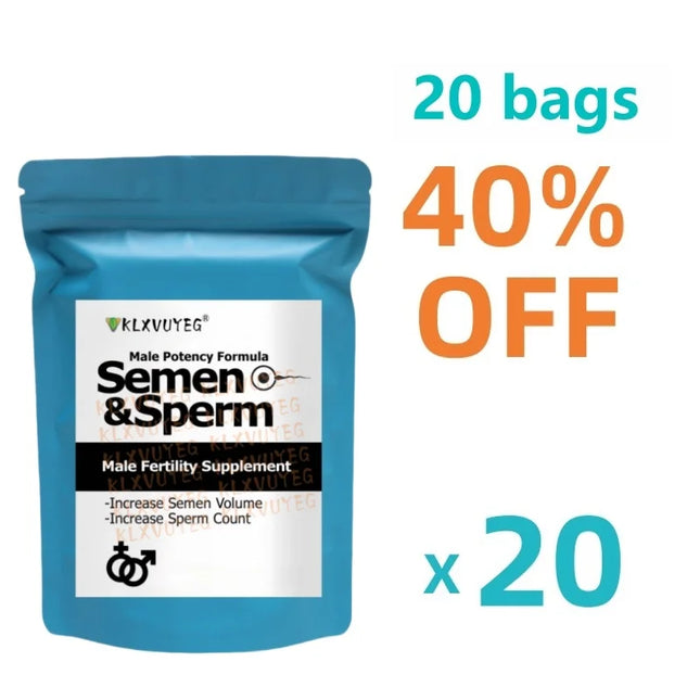 Male Fertility Patch, Increase Semen Volume