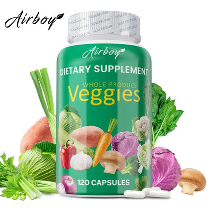 Veggies Supplement Filled with Vitamins and Minerals